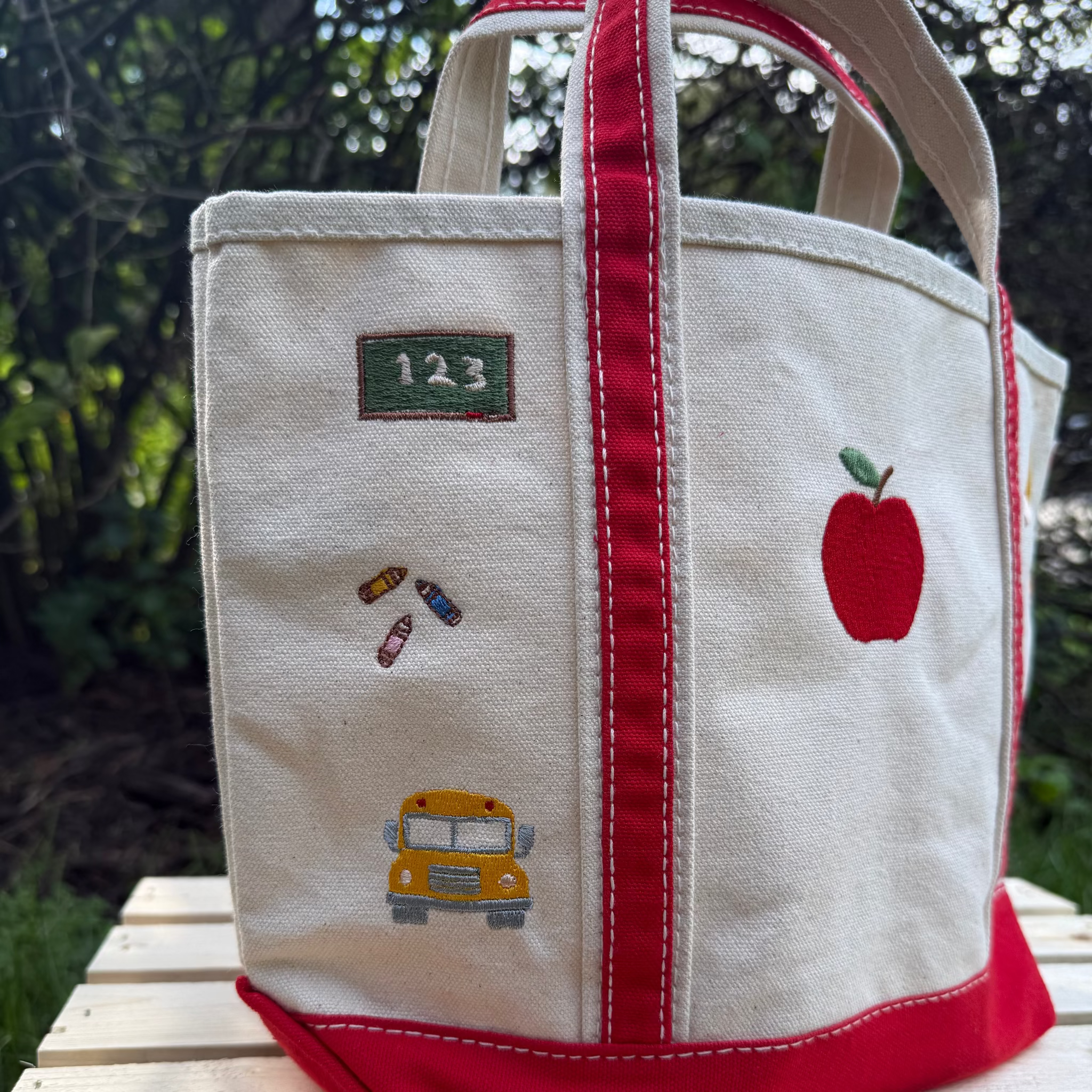 Iconic Teacher Canvas Tote Bag - Mini