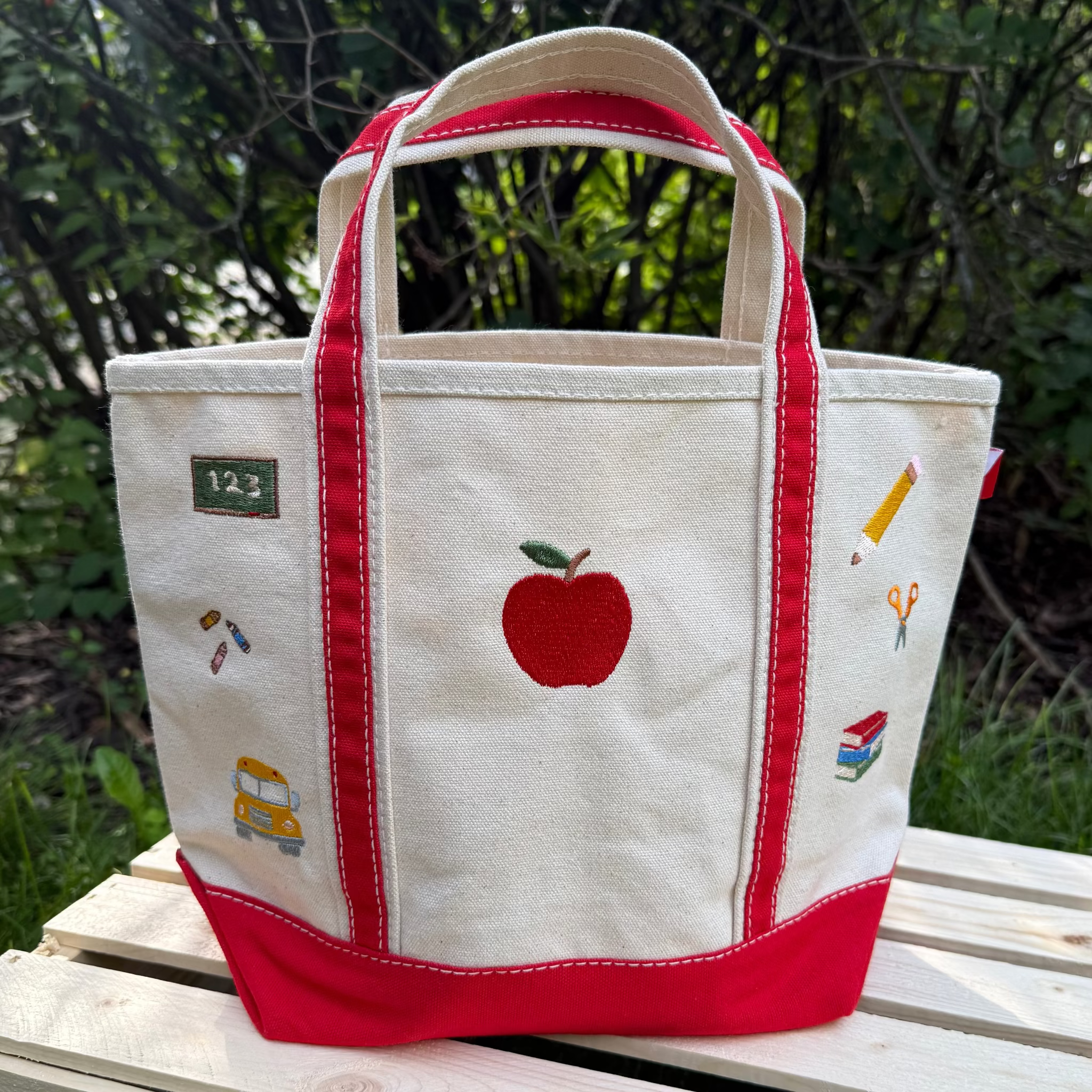 Iconic Teacher Canvas Tote Bag - Mini