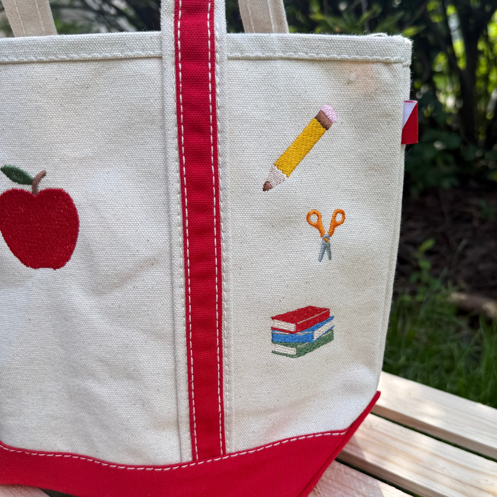 Iconic Teacher Canvas Tote Bag - Mini