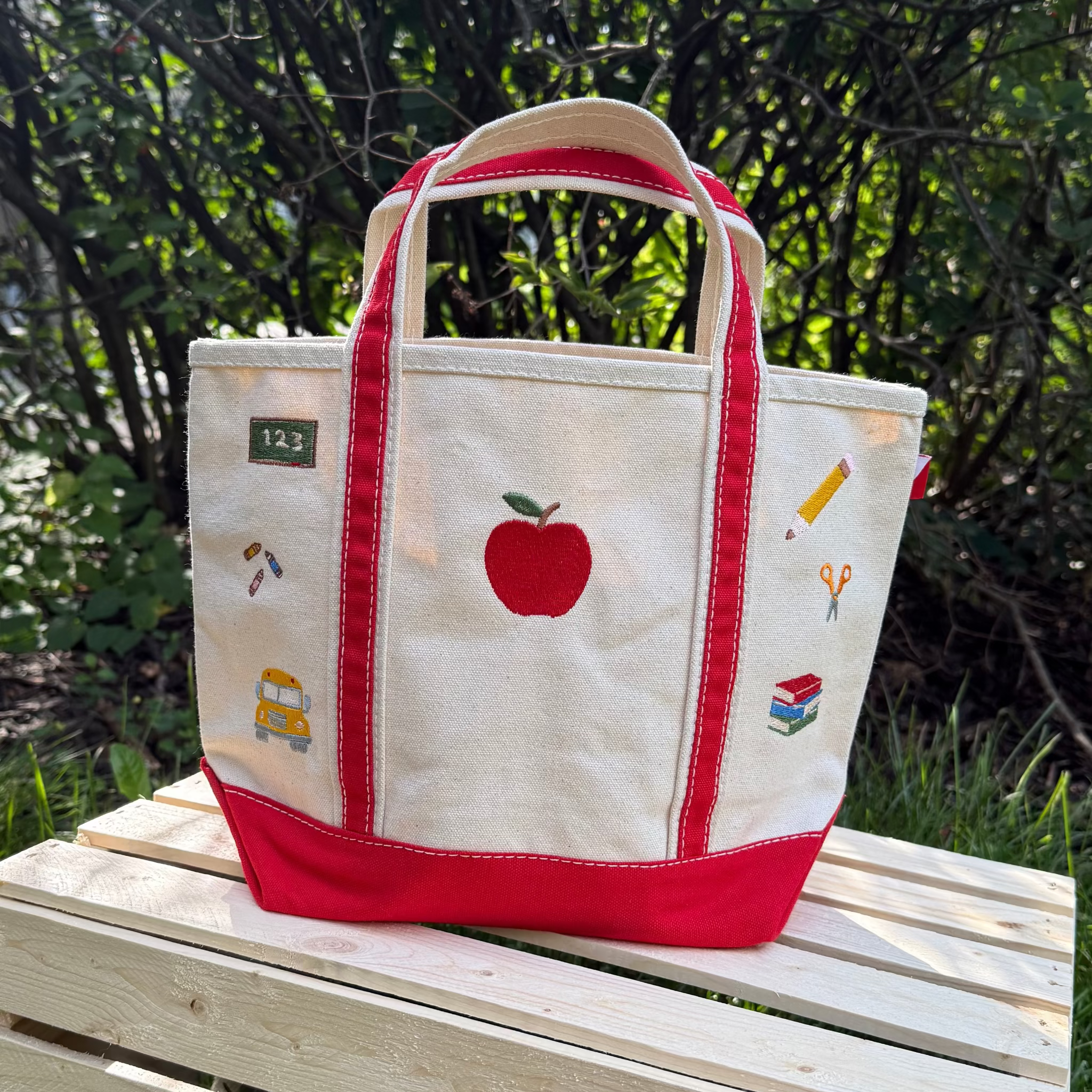 Iconic Teacher Canvas Tote Bag - Mini