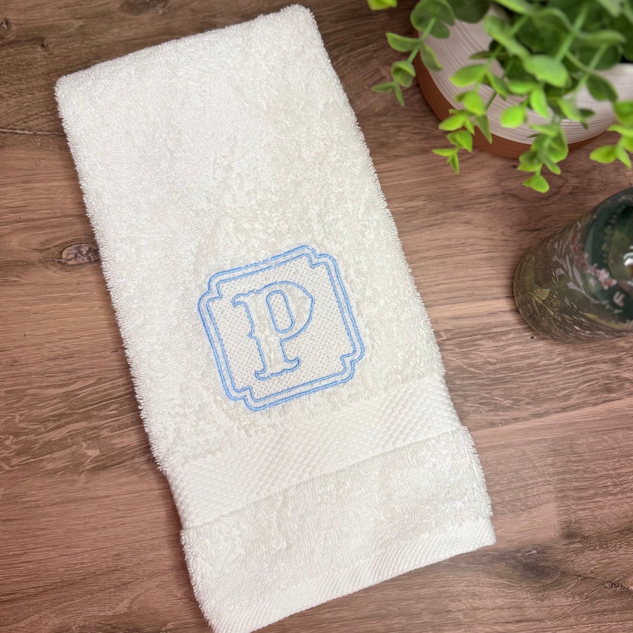 Monogram Hand Towels (set of two)