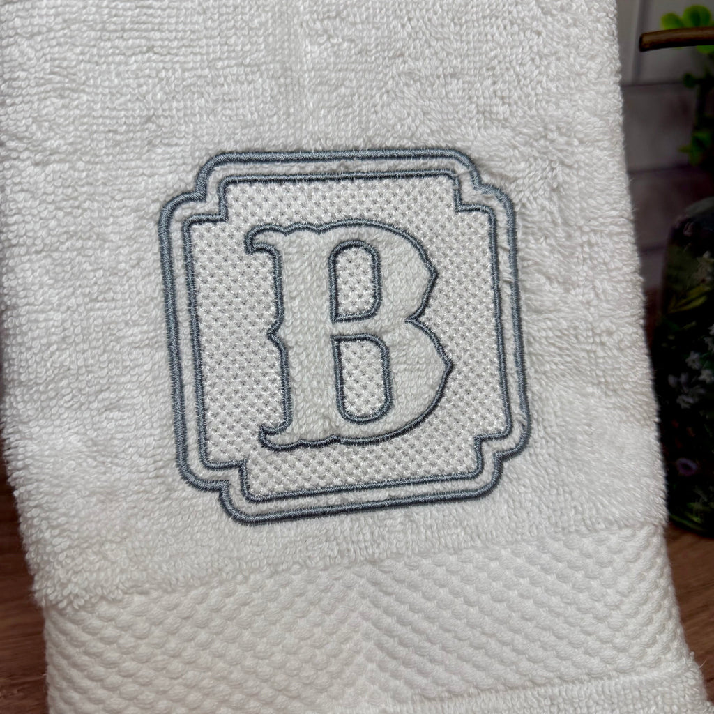 Monogram Hand Towels (set of two)