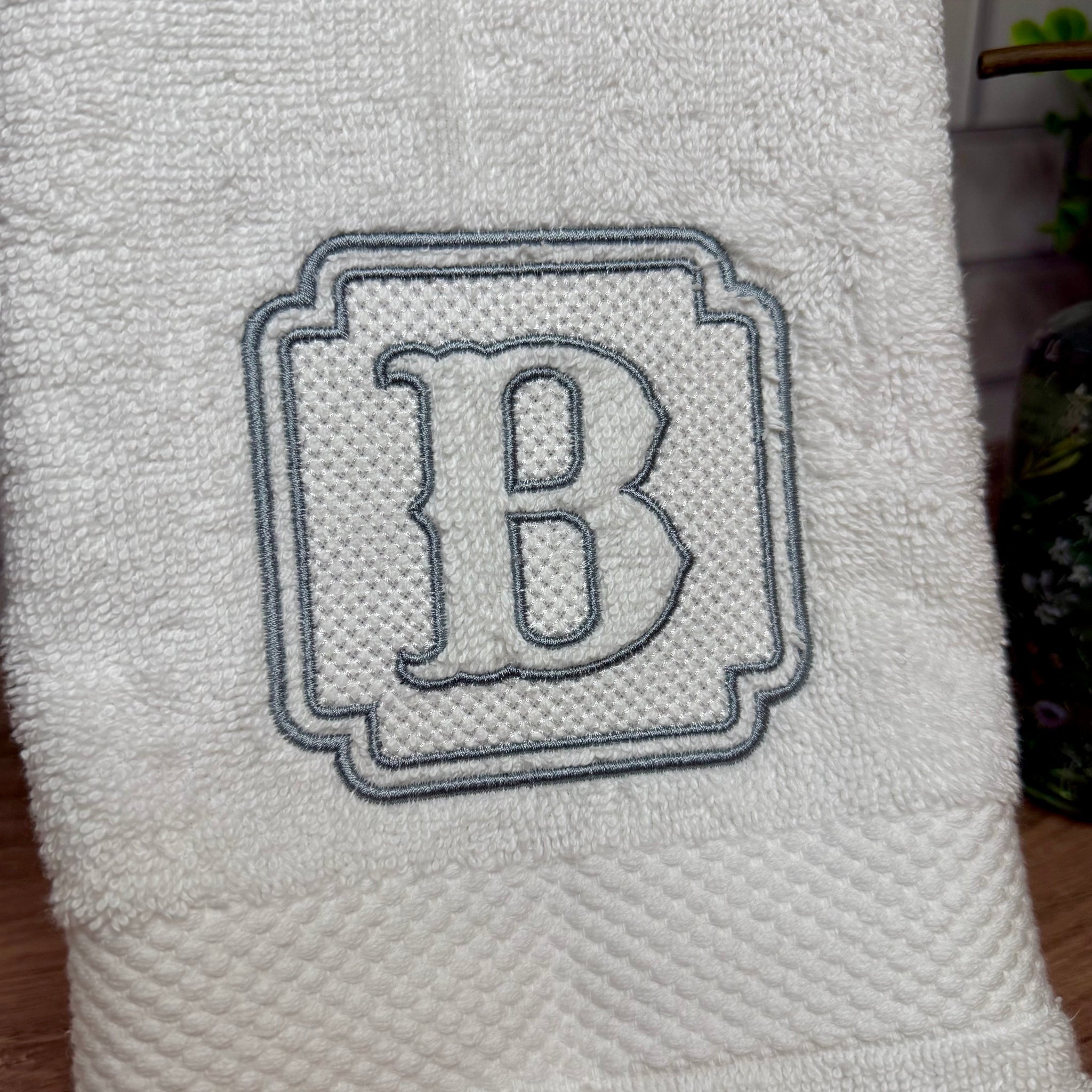 Monogram Hand Towels (set of two)