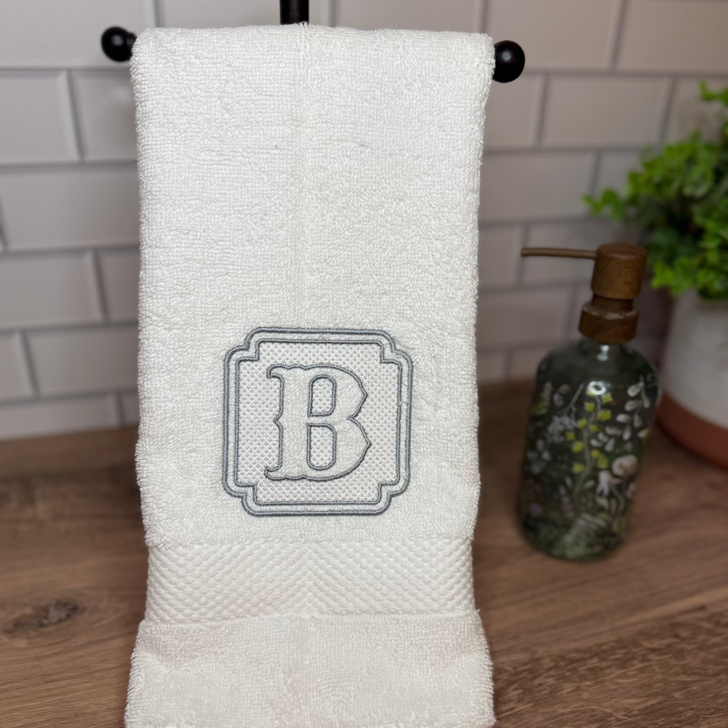 Monogram Hand Towels (set of two)