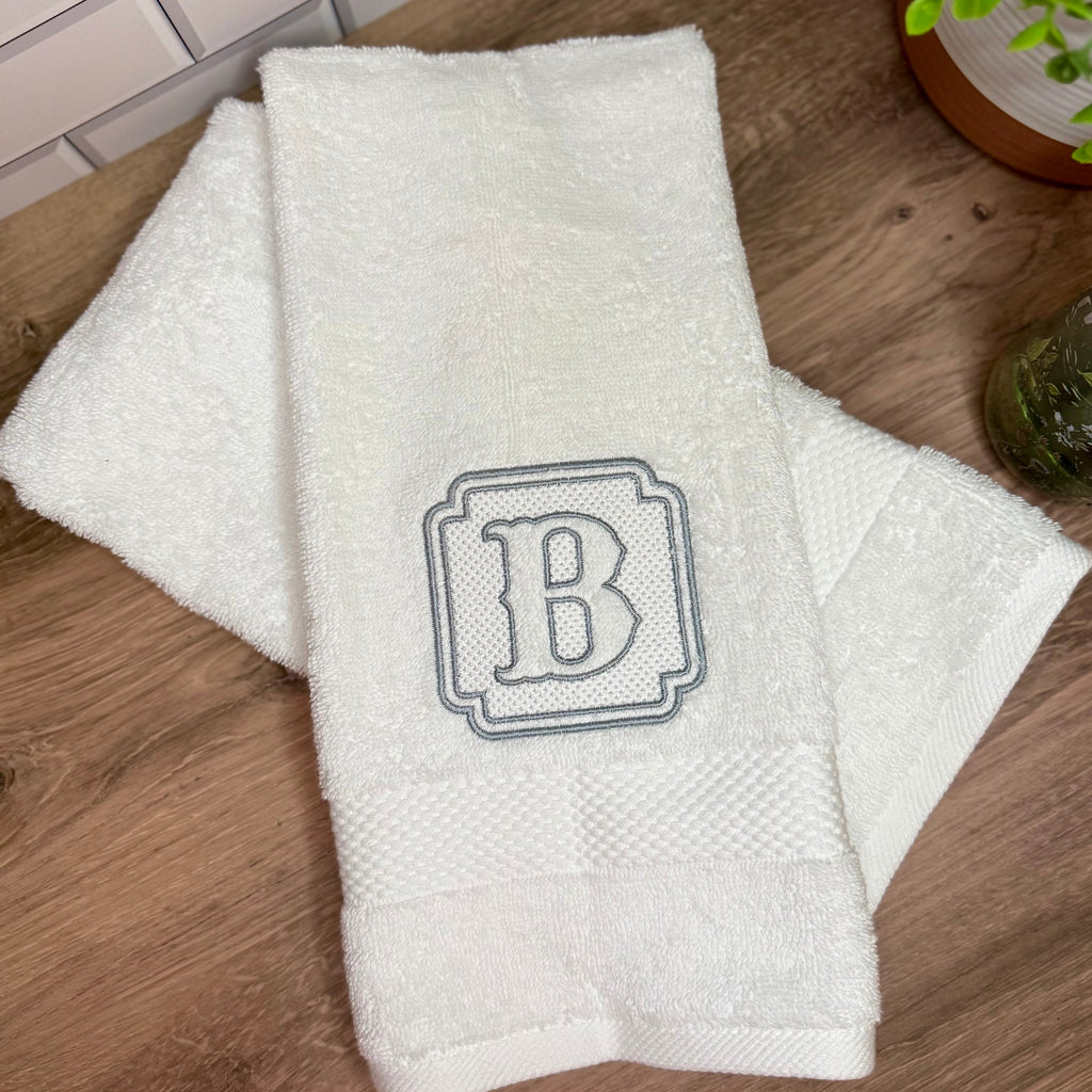 Monogram Hand Towels (set of two)