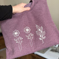 Birth Flower Month Sweatshirt