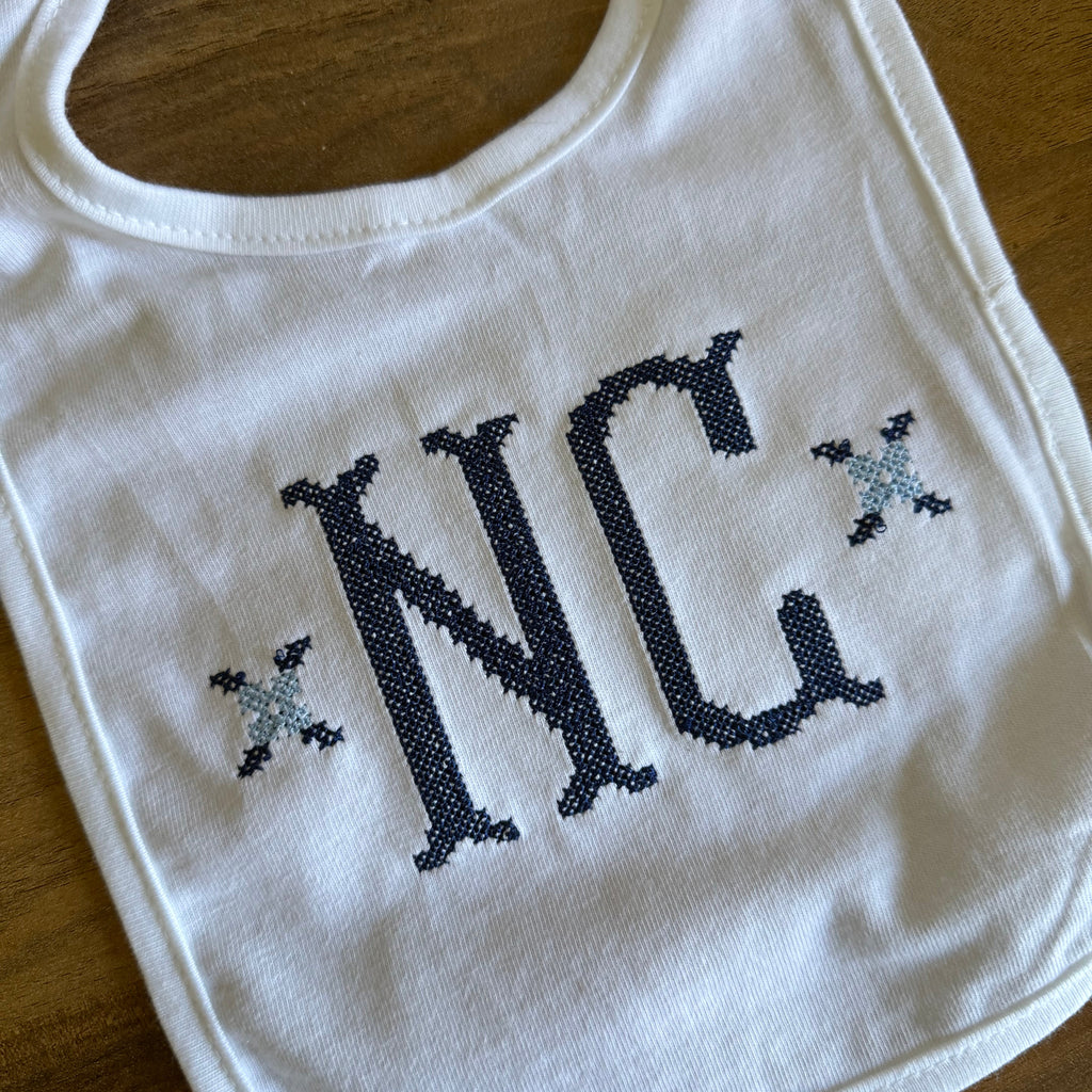 Embroidered Baby Bib
