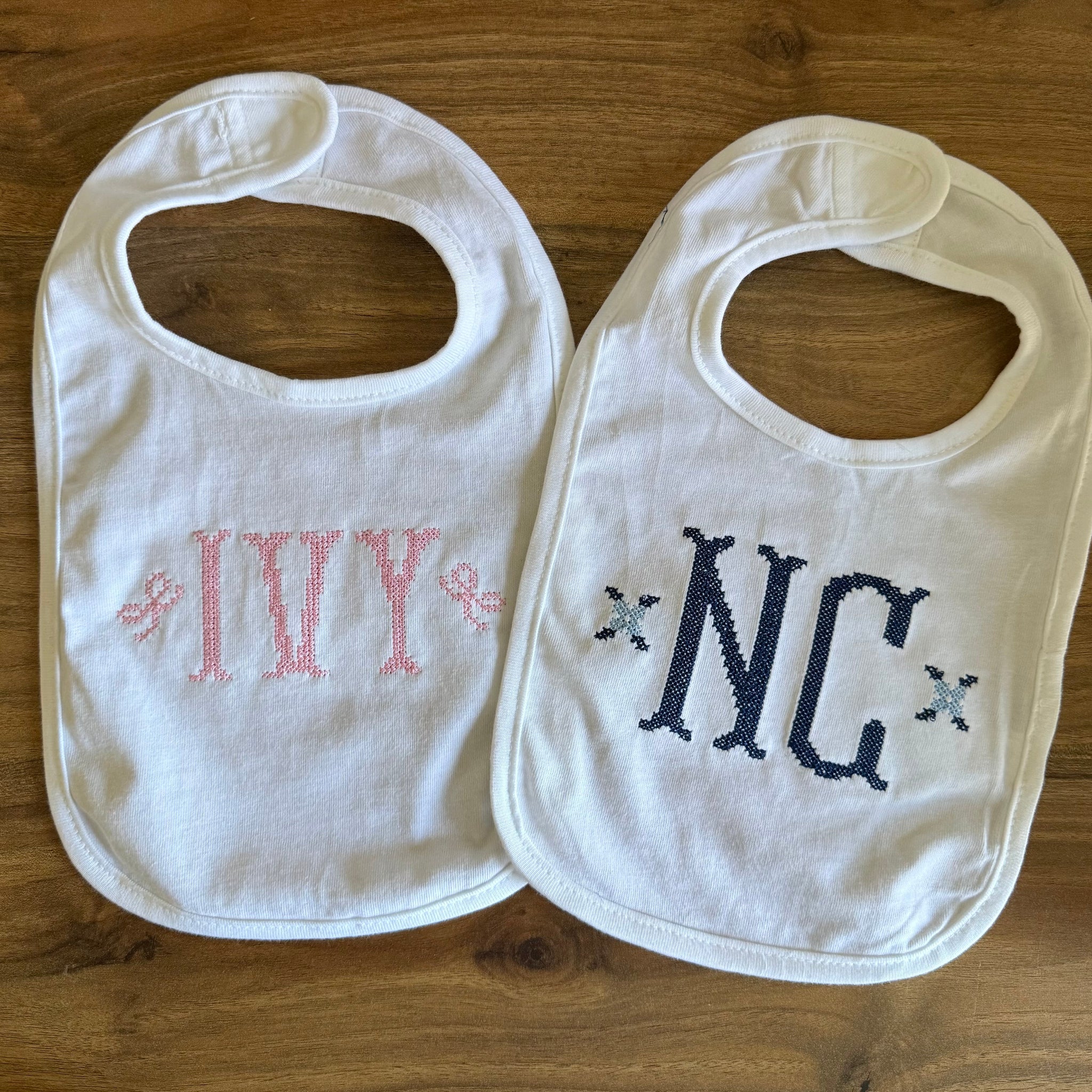 Embroidered Baby Bib