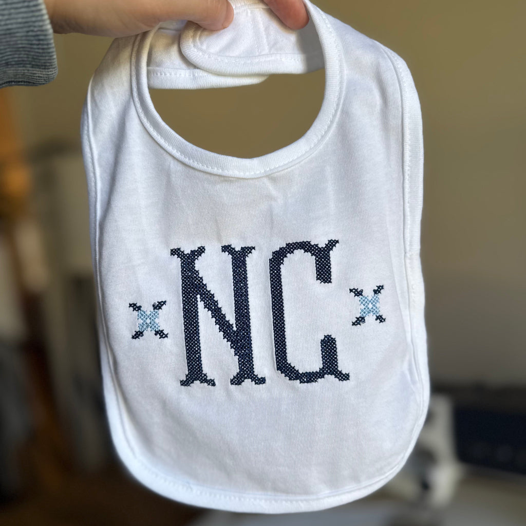 Embroidered Baby Bib