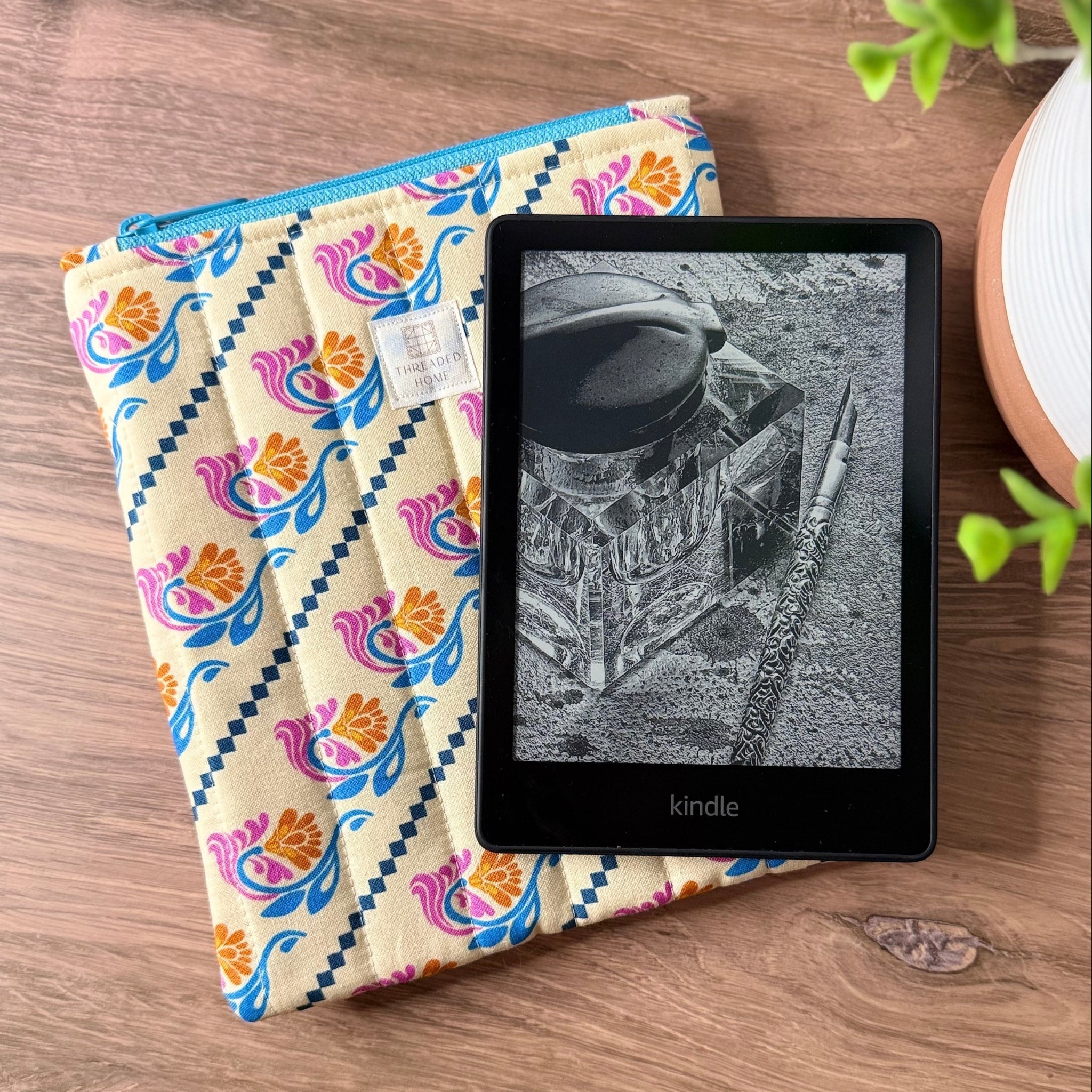 Quilted Kindle Sleeve