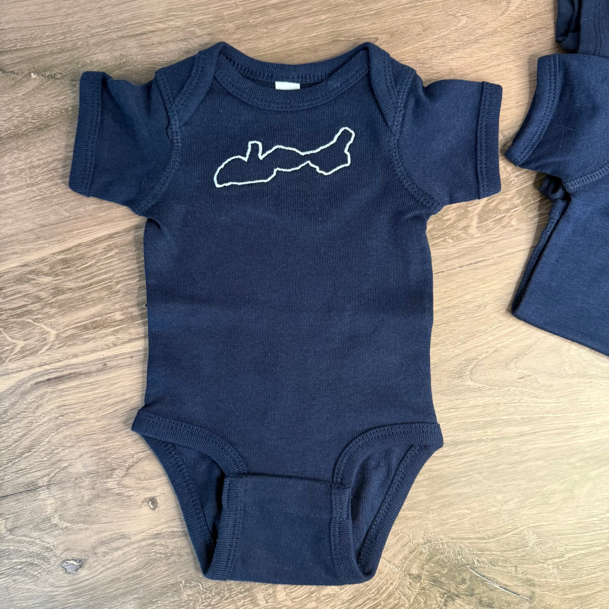 Simple Lake Baby Bodysuit