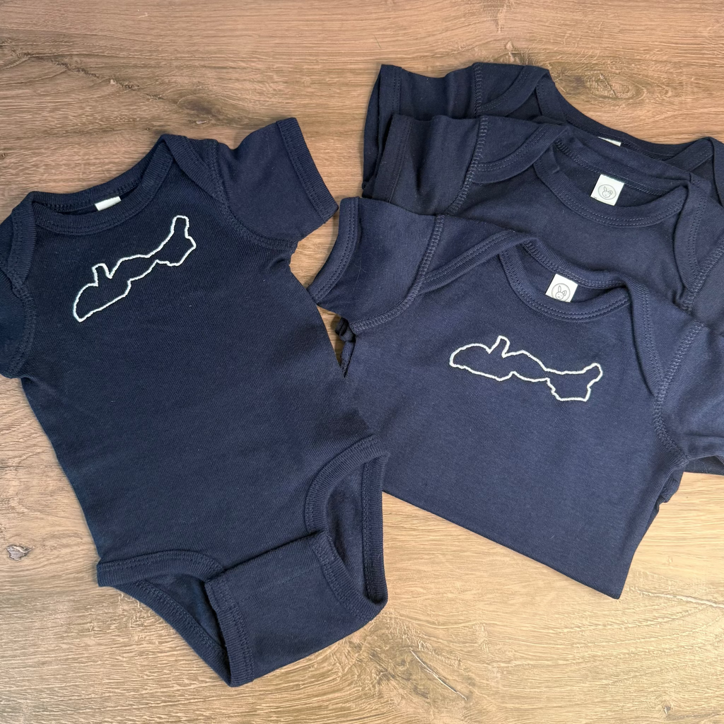 Simple Lake Baby Bodysuit
