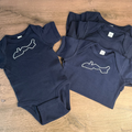 Simple Lake Baby Bodysuit