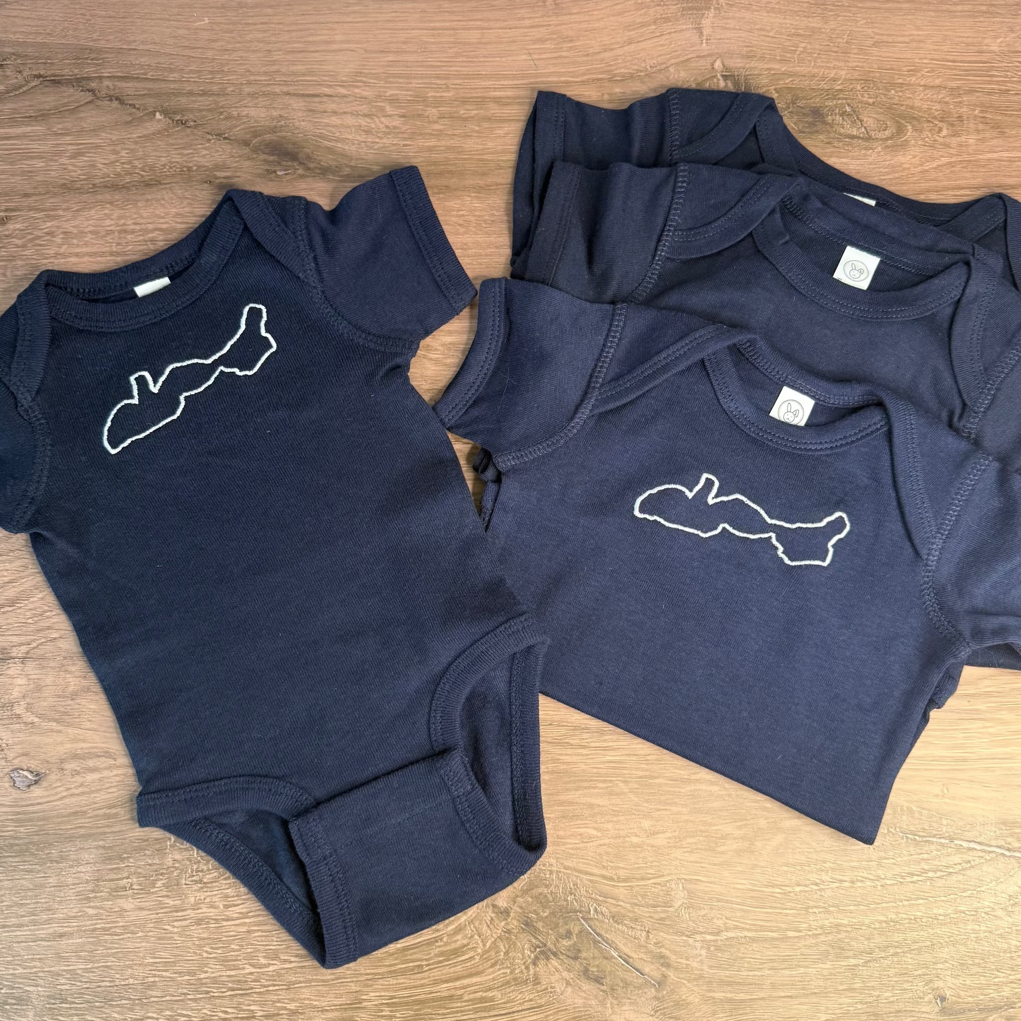 Simple Lake Baby Bodysuit