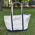 Canvas Lake Tote Bag - Large
