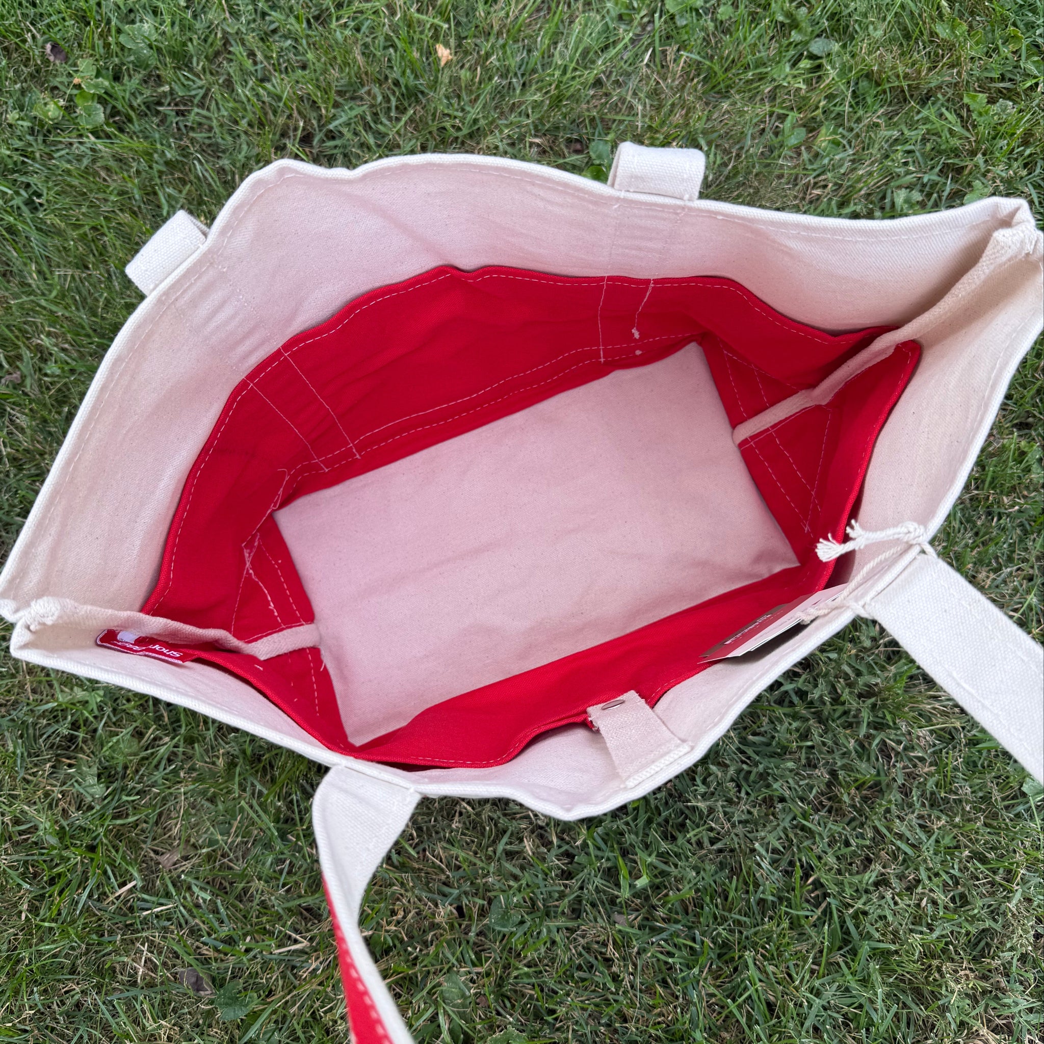 Canvas Lake Tote Bag - Medium