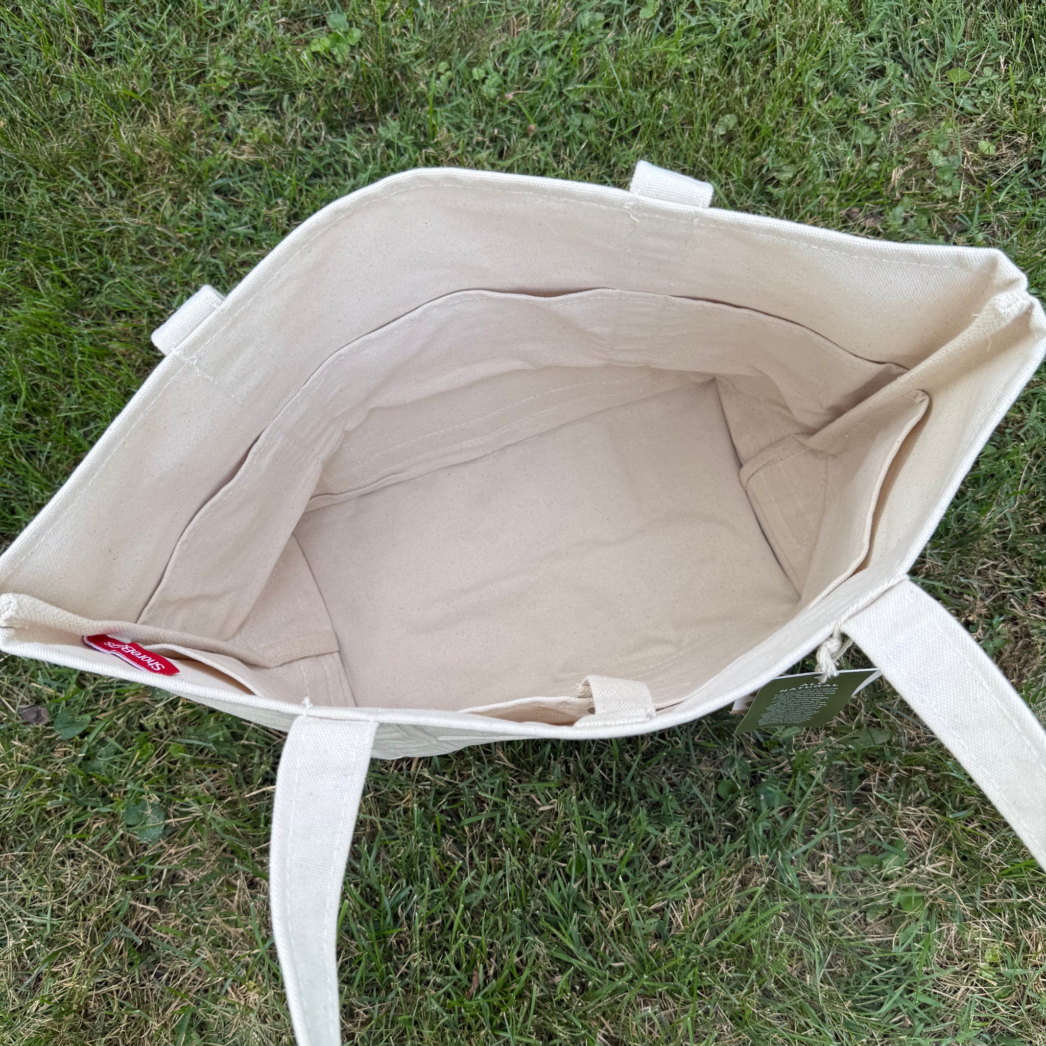 Canvas Lake Tote Bag - Medium