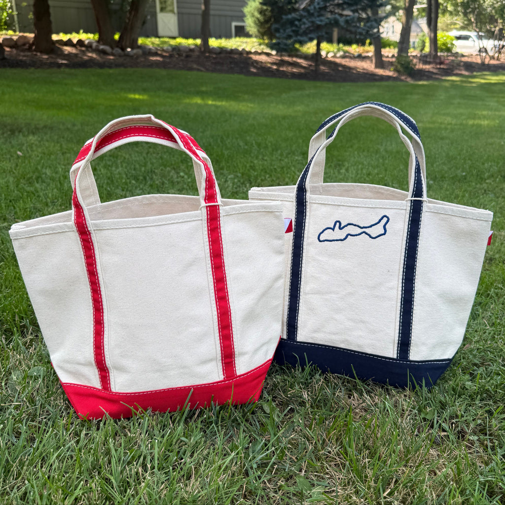 Canvas Lake Tote Bag - Mini