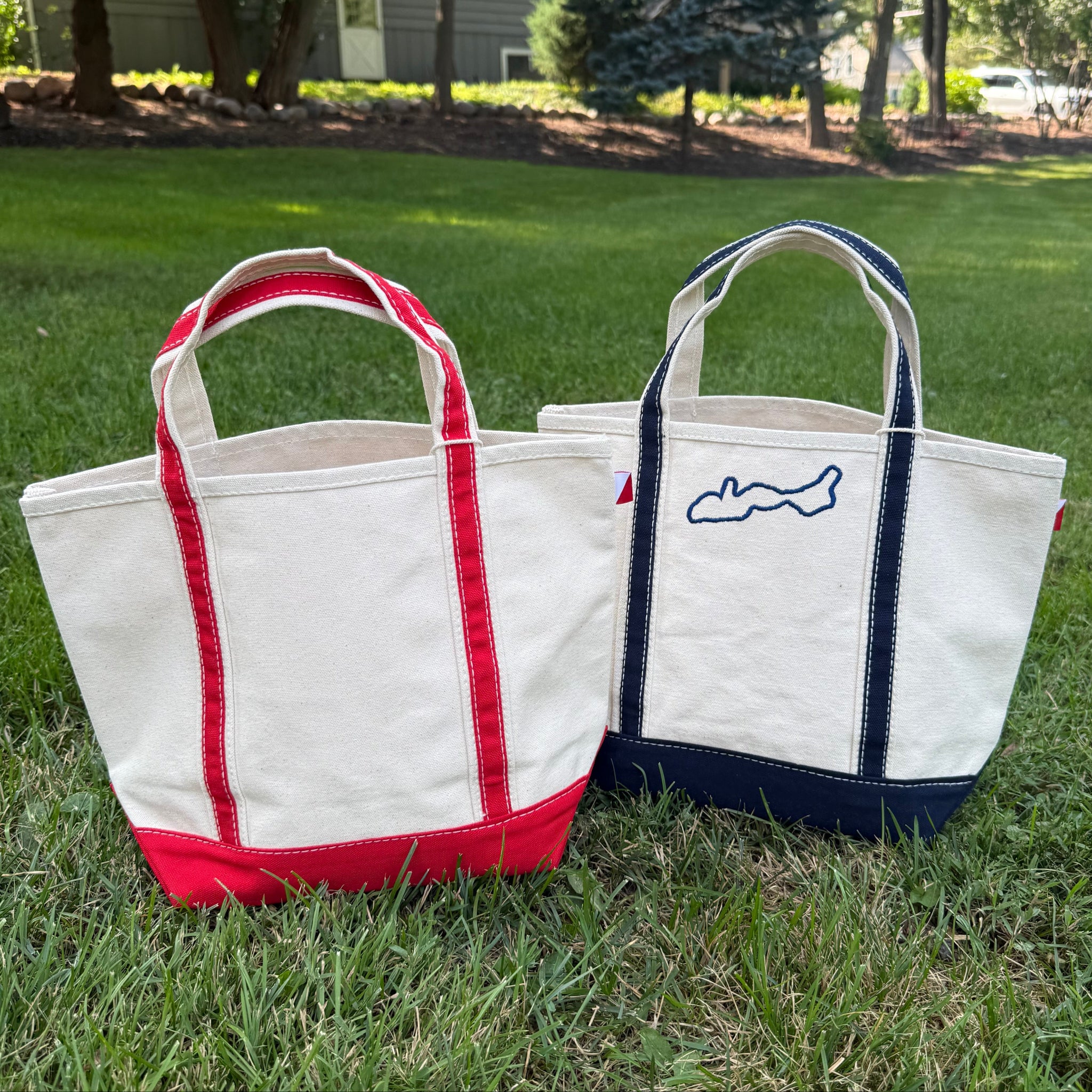 Canvas Lake Tote Bag - Mini