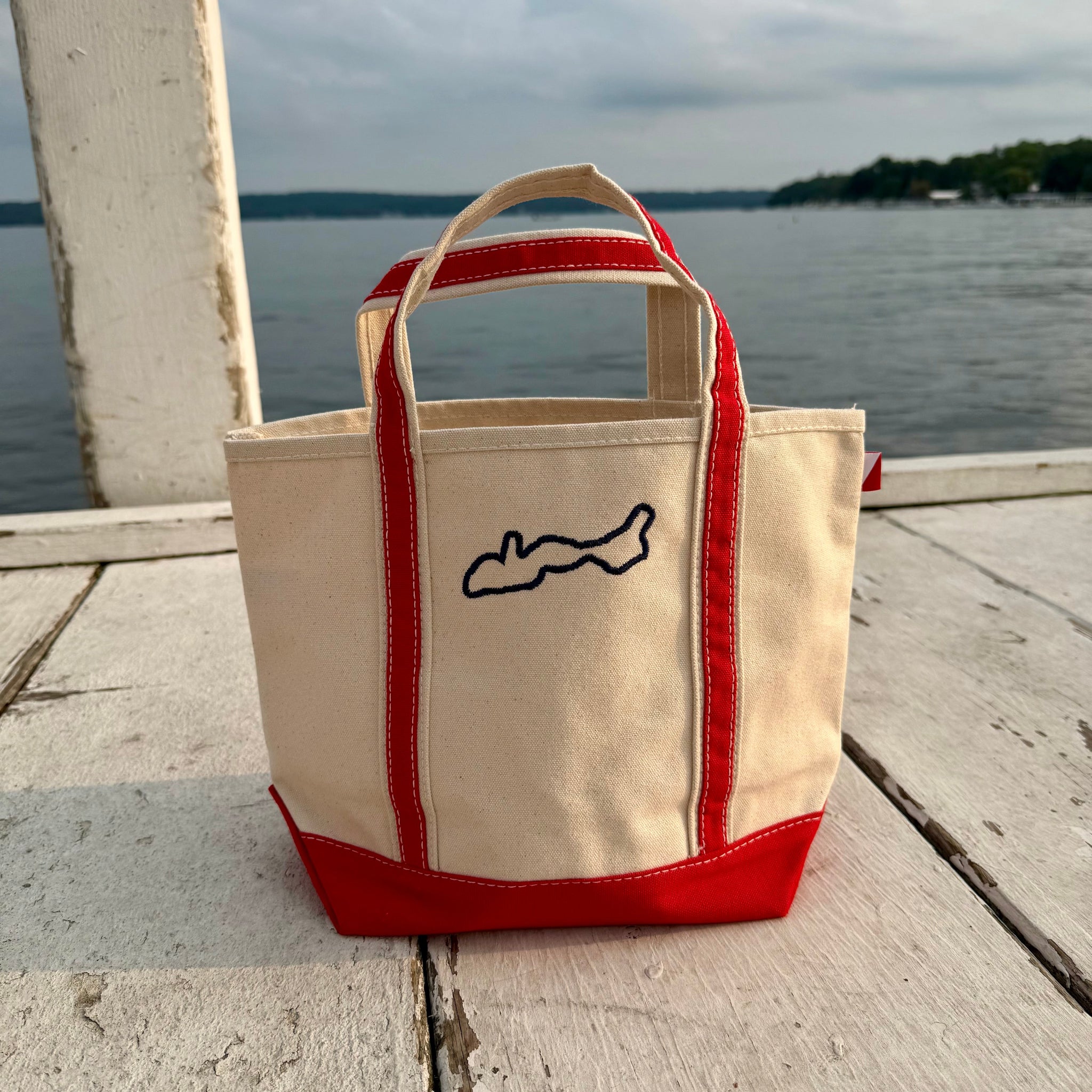 Canvas Lake Tote Bag - Mini